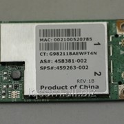 Wi-Fi модуль Mini PCI Expres Intel 459263-002 802.11 B/G/N HP Compaq 6735s фото