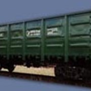 Перевозки грузовые железнодорожным транспортом в полувагонах. фото