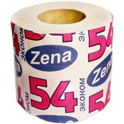 Туалетная бумага однослойная ZENA фото