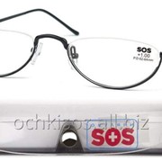 Очки для чтения SOS унисекс модель P 002 Black фото