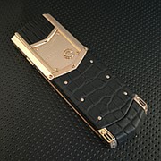 Телефон Vertu Signature S Design Gold Alligator Exclusive