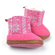 Обувь детская Infants first walkers boots Girls Christmas snow boots toddlers shoes size 11 12 13CM 3colors, код 1375486514 фото