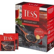 Чай черный в пакетиках Tess Breakfast 100 шт *1,8г