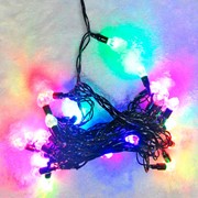Электрогирлянда светодиодная Веселый хоровод Сердца, 40 ламп, 5 м, многоцветная