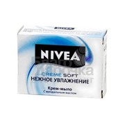 Крем-мыло Nivea нежное увлажнение 1 шт 100г 45450