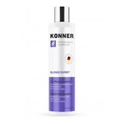 Фиолетовый тонирующий шампунь Konner Blonde Expert для нейтрализации желтизны холодных оттенков блонд 250 мл фото