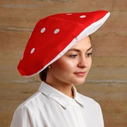 Карнавальная шляпа «Мухомор», р-р. 56-58 фото