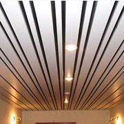 Потолки подвесные (Реечный потолок, Кассетный, Растровый (грильято), Композитный потолок) фото