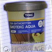Лак-антисептик на водной основе цвет орегон БиоТекс Aqua Профи Текс 0,9 л фотография