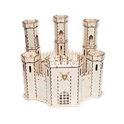 Сборная деревянная модель «Крепость Крестоносцев» Д-004 фото