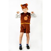 Карнавальный костюм Медвежонок 5-7 лет, рост 122-134 см арт.2496 фотография