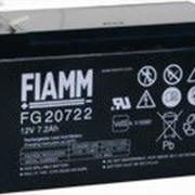 Аккумуляторная батарея 12V 7,2Ah Fiamm FG20722 F2 фотография