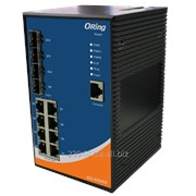 Коммутатор промышленный DIN-Rail Gigabit Ethernet IGS-9084GP фотография