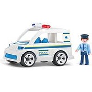 Полицейский автомобиль с водителем игрушка 17 см (33211EF-CH) фотография