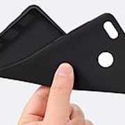 Силиконовый чехол для Xiaomi Redmi 5 (Черный) фото