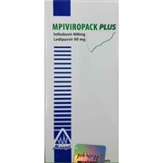 Препарат VIROPACK PLUS/Виропак Плюс. Ледипасвир + Софосбувир. MPI фото