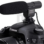 Микрофон с ветрозащитой для цифровых фотоаппаратов и компактных видеокамер фото