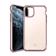 Чехол-накладка ITSKINS HYBRID GLASS ( Iridium ) для Apple iPhone 11 Pro 5,8“ розовый фото