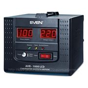 Стабилизатор напряжения SVEN AVR-1000 LCD (Уценка)
