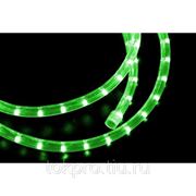 LED дюралайт 2-х проводный круглый, зеленый