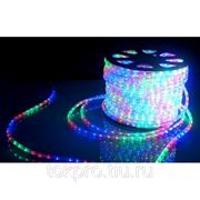 LED дюралайт 2-х проводный круглый, мульти (4 цвета) фото