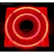 Гирлянда “Свечка“, Silikon белая нить, 5 м, LED-100-240V, с контроллер 8 р, красный фото