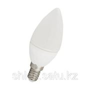 Светодиодная лампа С30 3,5 Вт, белый ,матовая,цоколь Е14 фото