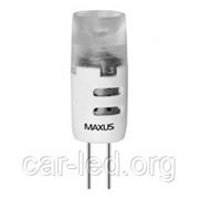 LED лампа Maxus G4 1.5W(110lm) 3000K 12V AC/DC AP фото