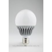 Светодиодная лампа E27-LBH80-6*1W CW Nichia фото