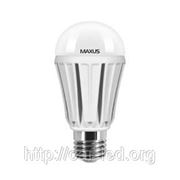 LED лампа Maxus A60 12W (1100lm) 3000K 220V E27 AL фотография