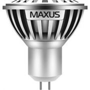 Светодиодная лампа ТМ MAXUS LED MR16 3x1 LED 3.5W 3000K 220V G5.3 фото