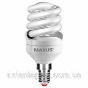 Энергосберегающая компактная люминесцентная лампа КЛЛ Maxus 11Вт, Е14, 4100К, ESL-340-1 T2 FS фото