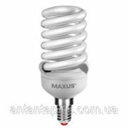 Энергосберегающая компактная люминесцентная лампа КЛЛ Maxus 20Вт, Е14, 4100К, ESL-230-02 T2 FS