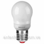 Энергосберегающая лампа КЛЛ Maxus 11Вт, 2700К, шарообразная ESL-123-1 Globe фото