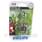 Лампы PHiLiPS Long Life H4, 12 В, 55 Вт фото