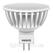 Светодиодная лампа Maxus GU5,3 - 5 Вт (нейтральн.) фотография