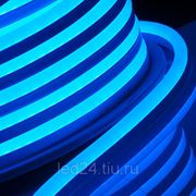 Гибкий неон “Профессиональный“, 14.5 x 27.5мм, 240В, Синий фото