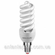 Энергосберегающая компактная люминесцентная лампа КЛЛ Maxus 13Вт, Е14, 4100К, ESL-226-1 T2 SFS фотография