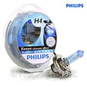 Лампы PHiLiPS BlueVision Ultra H4, 12 В, 55 Вт фото
