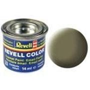 Краска светло-оливковая матовая light olive mat 14ml, Revell фотография