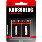 Алкалиновые батарейки Krossberg Endurance - 9V size фотография
