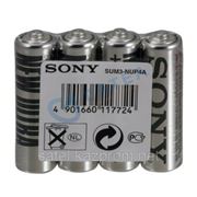 Sony SUM3NUP4A (AA 1, 5V NEW ULTRA) (100) R6 (Термоупаковка 4 шт.) фото