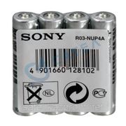Sony R03NUP4A (AAA 1, 5V NEW ULTRA) R03 (Термоупаковка 4 шт.) фотография