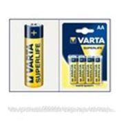 Элемент питания Батарейка VARTA SUPERLIFE AA 1х4 шт. фото