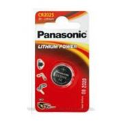 Батарейка Panasonic CR 2025 BLI 1 LITHIUM (CR-2025EL/1B) фотография