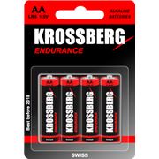 Алкалиновые батарейки Krossberg Endurance - AA size