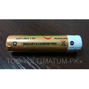 Батарейка MAXDAY, «ALKALINE», тип AAA, 1,5В, mercury & cadmium free фотография