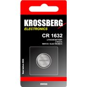 Литиевые кнопочные батарейки Krossberg Electronics - CR 1632