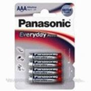 Элемент питания Батарейка PANASONIC Everyday Power AAA BLI 4 Alkaline фото
