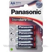 Элемент питания Батарейка PANASONIC Standard Power AA BLI 4 Alkaline